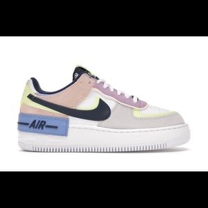 Nike Air Force1 Shadow Crimson Tint, 9.5 EUC